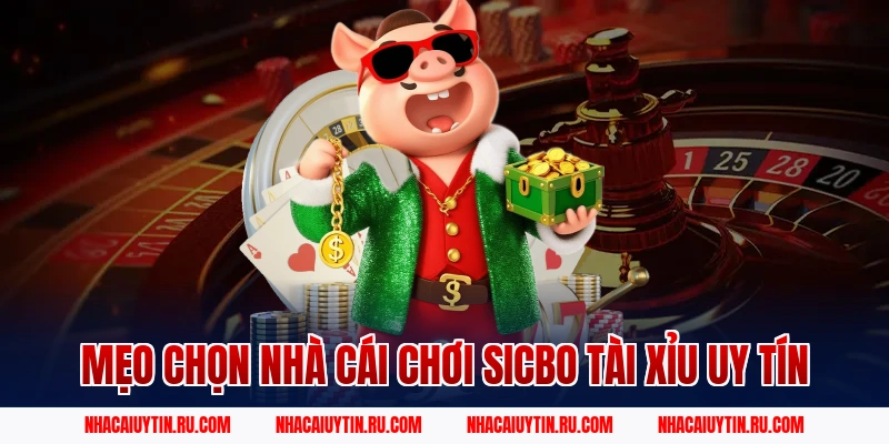 Mẹo chọn nhà cái chơi sicbo tài xỉu uy tín
